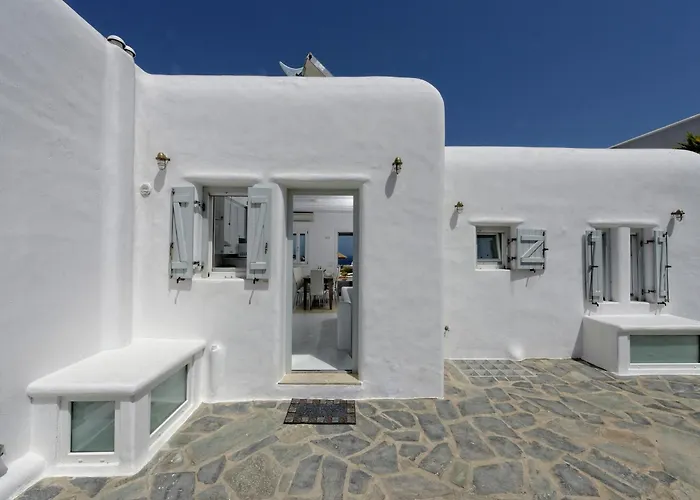 In Mykonos With Sea View And Pool Kalafáti