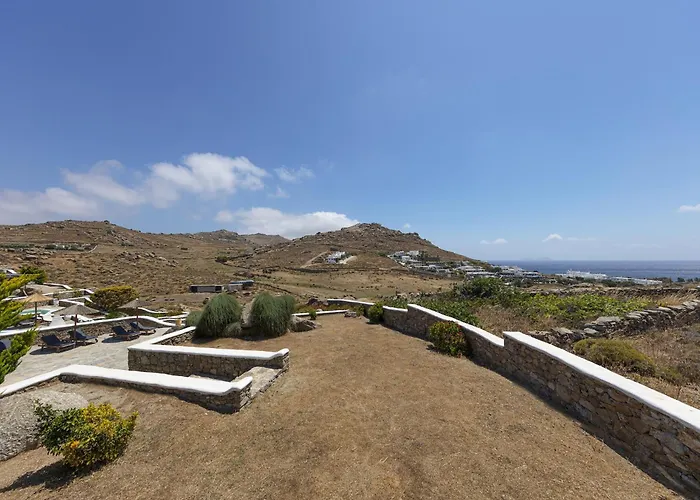 Villa In Mykonos With Sea View And Pool Kalafáti