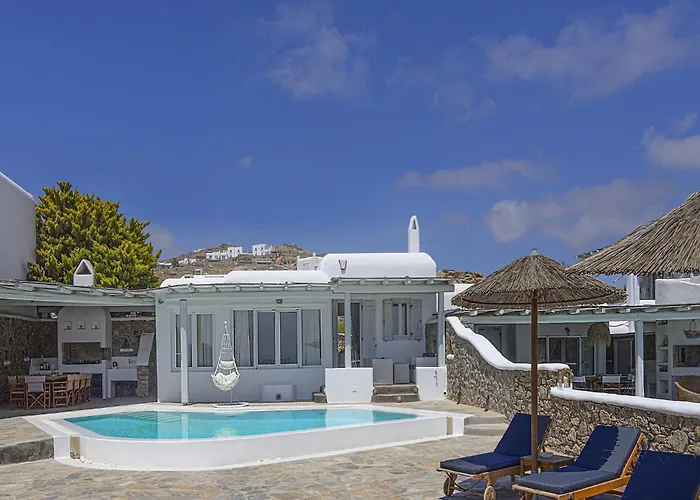 In Mykonos With Sea View And Pool