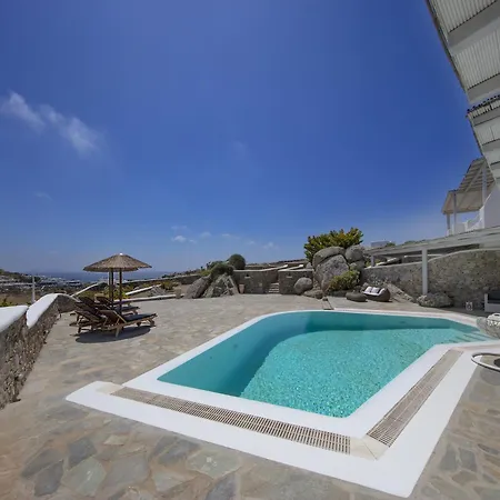 In Mykonos With Sea View And Pool *