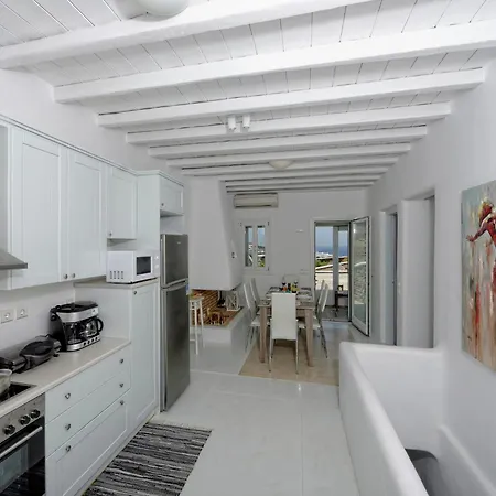 In Mykonos With Sea View And Pool קלפטיס