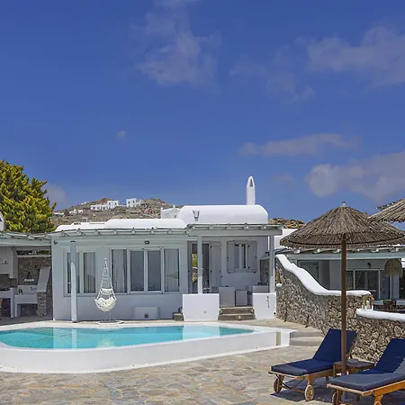 In Mykonos With Sea View And Pool