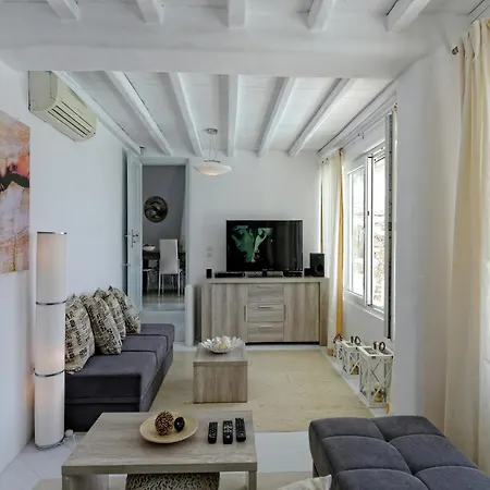 In Mykonos With Sea View And Pool וילה