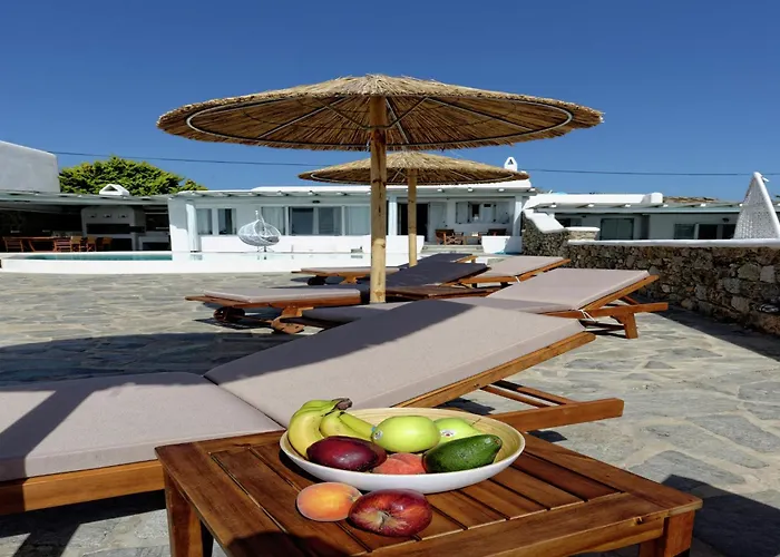 In Mykonos With Sea View And Pool *