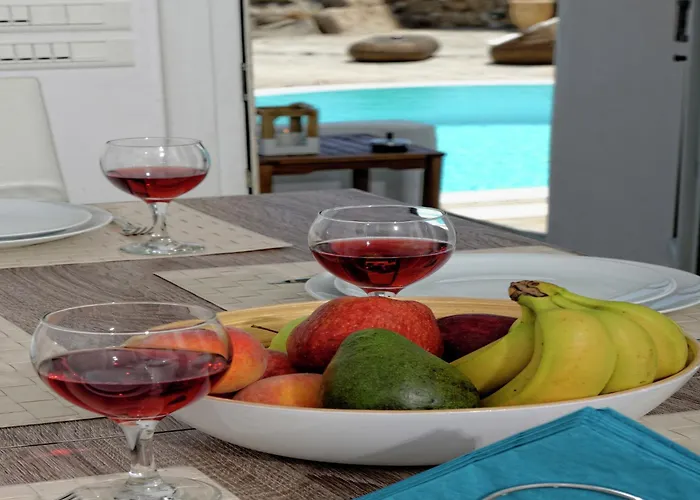 In Mykonos With Sea View And Pool * Kalafatis