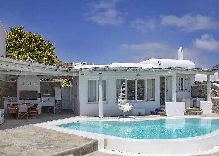 In Mykonos With Sea View And Pool Willa *